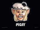 Pigsy's face.  Image copyright 2003 Steven McCombe